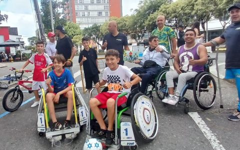 Imagen Futbol en silla Colombia La gran colombia...